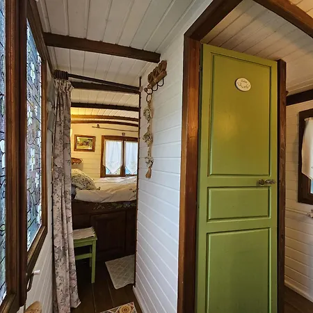 Roulotte Fleur Des Champs Vakantiehuis *