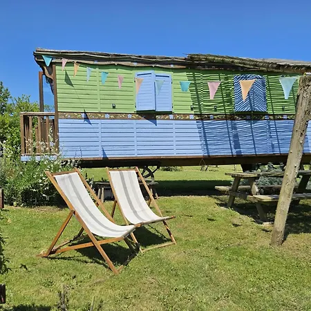 Roulotte Fleur Des Champs Vakantiehuis *