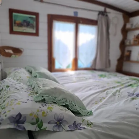 Roulotte Fleur Des Champs Vakantiehuis *