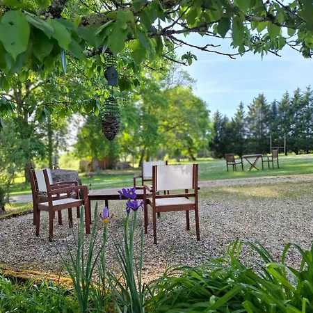 Roulotte Fleur Des Champs Vakantiehuis Sigalens