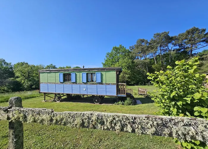 Hébergement de vacances Roulotte Fleur Des Champs Sigalens